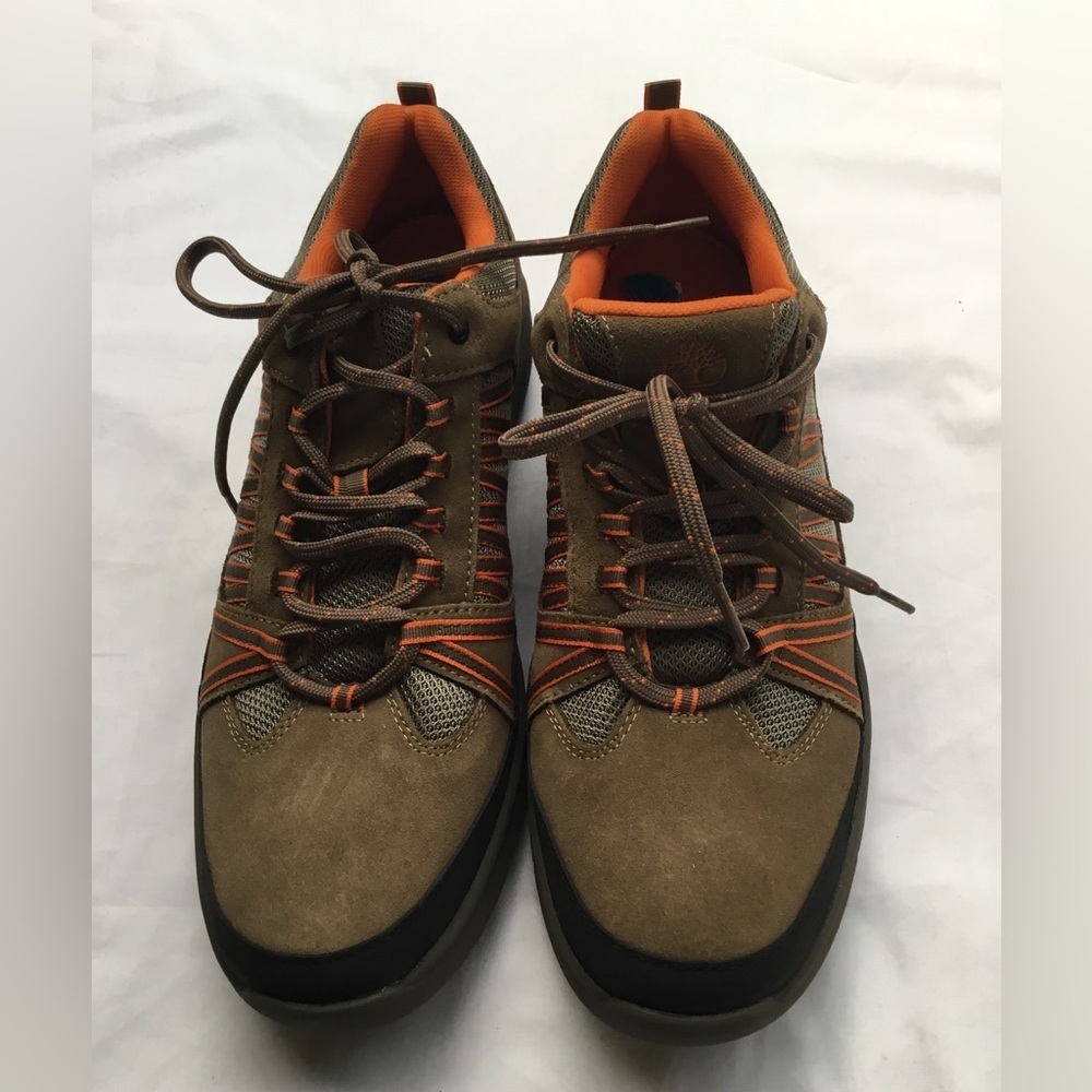 Timberland Men's Tan and Orange Athletic Shoes